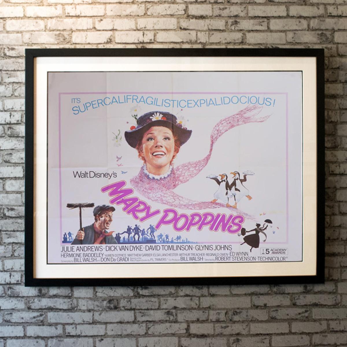 mary poppins movie poster 1964