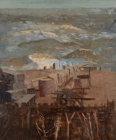 A Rough Sea, Aldeburgh, Oil on Canvas Painting by Mary Potter, 1958 circa