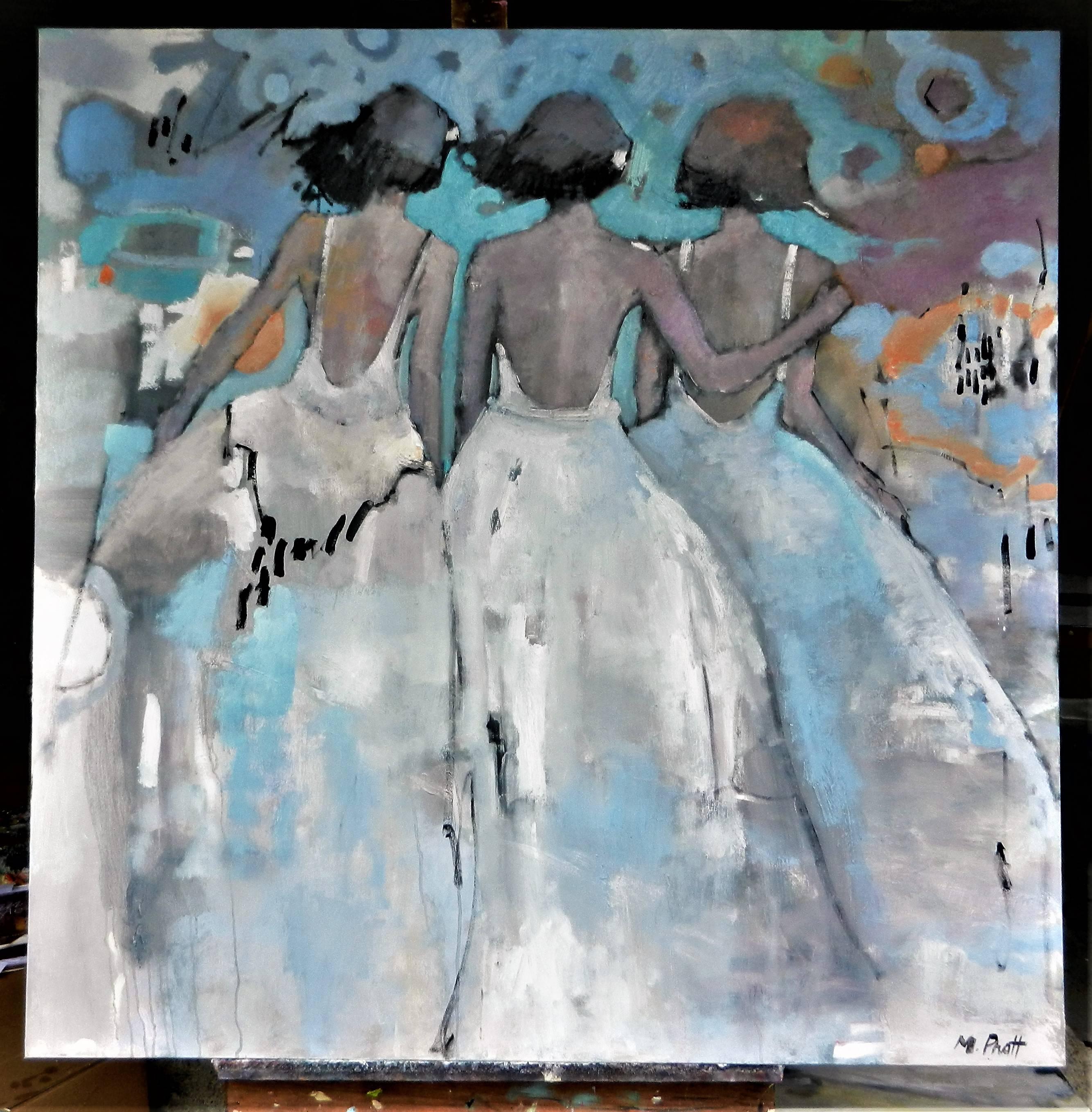 A Lesson In Color - Contemporary Painting by Mary Pratt