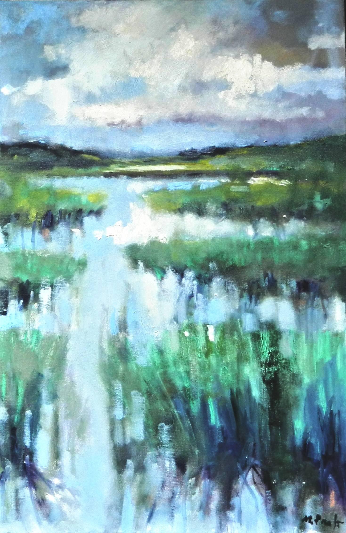 Mary Pratt Landscape Painting - Bright Marsh