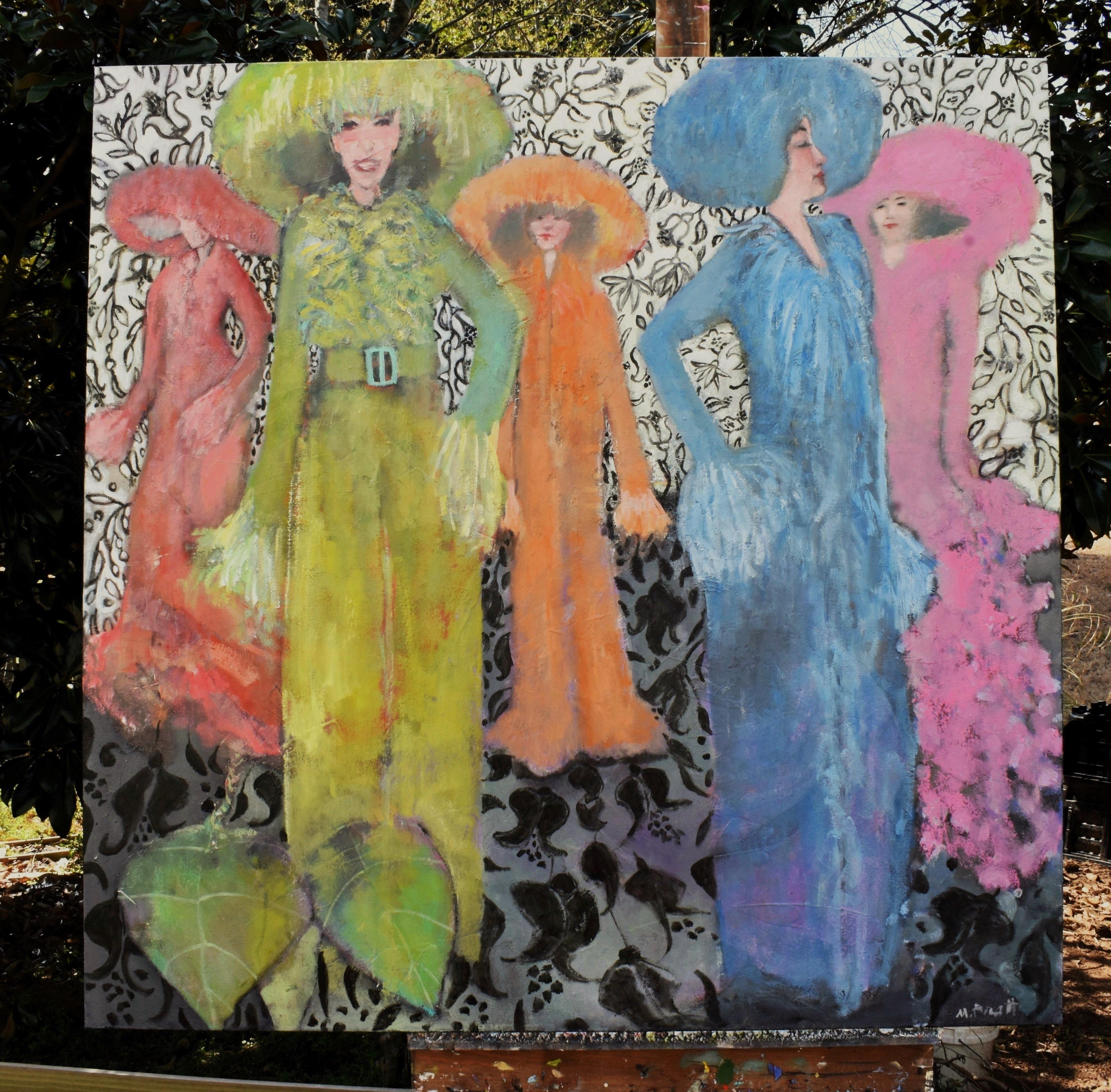 Color Glamour, Pintura al óleo - Painting Contemporáneo de Mary Pratt