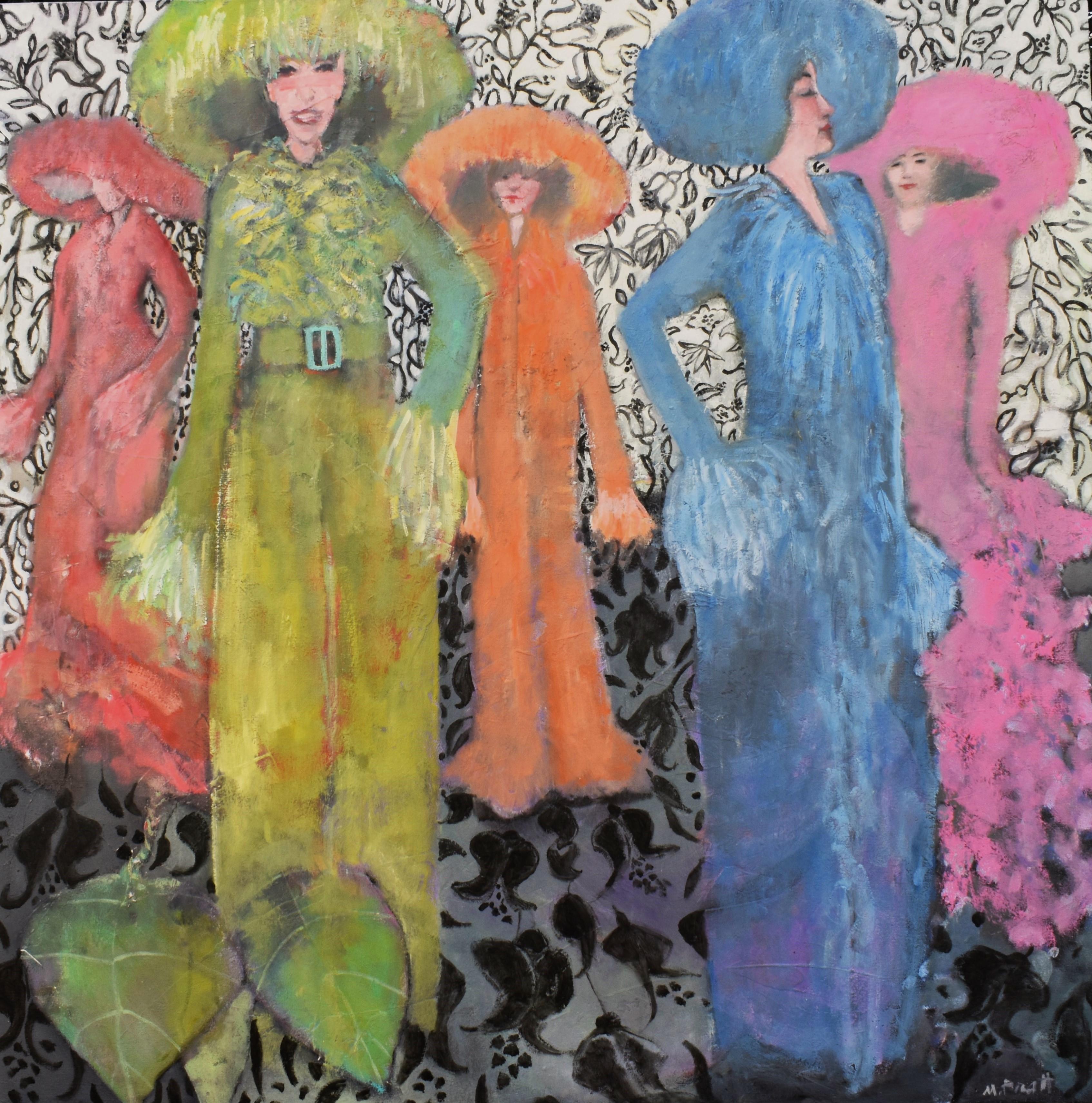 Figurative Painting de Mary Pratt - Color Glamour, Pintura al óleo