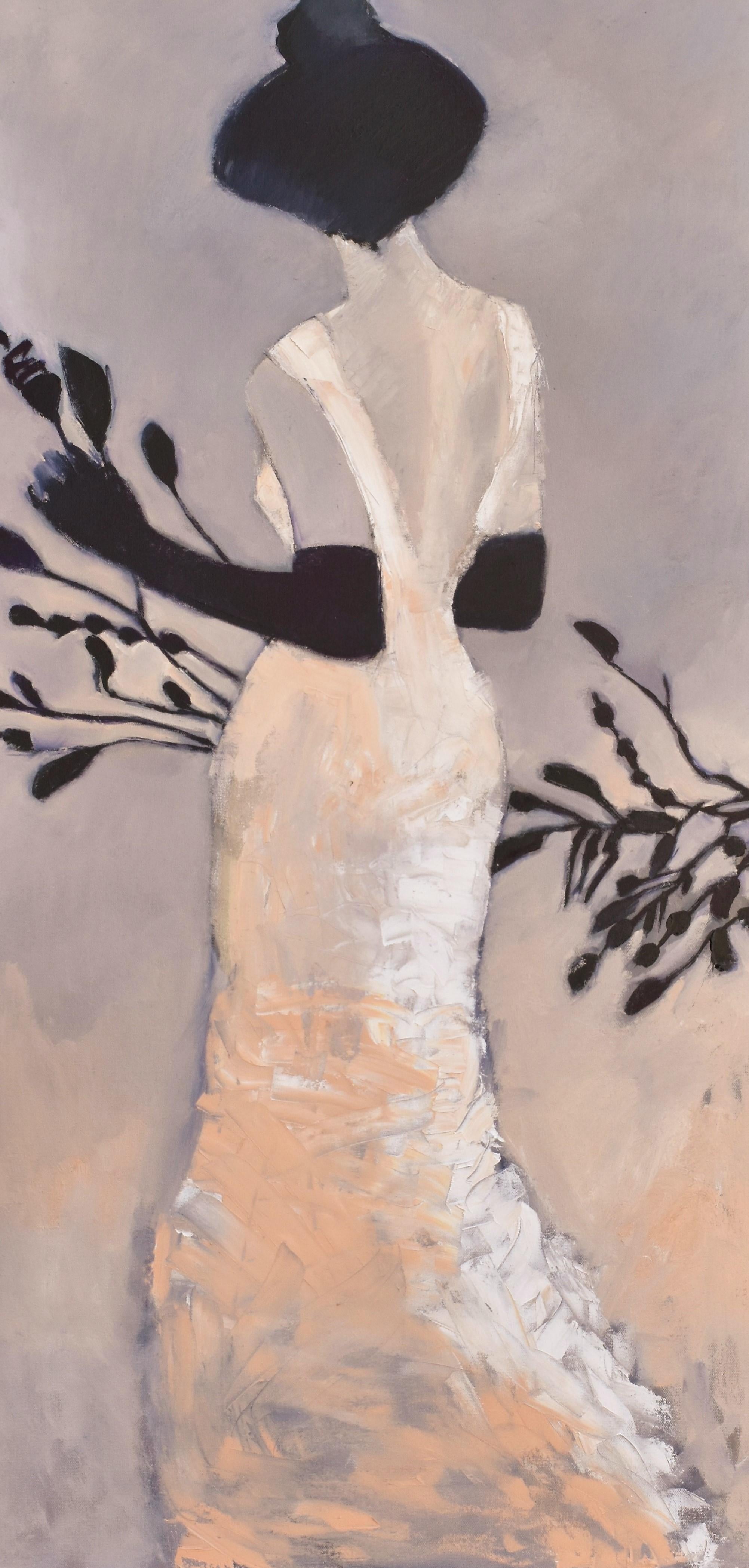 Mary Pratt Figurative Painting - Finding Glamour, Oil Painting