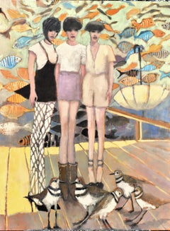 Five Bird Rule, Oil Painting
