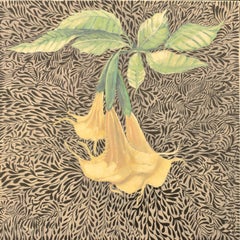 Song de fleurs, peinture à l'huile