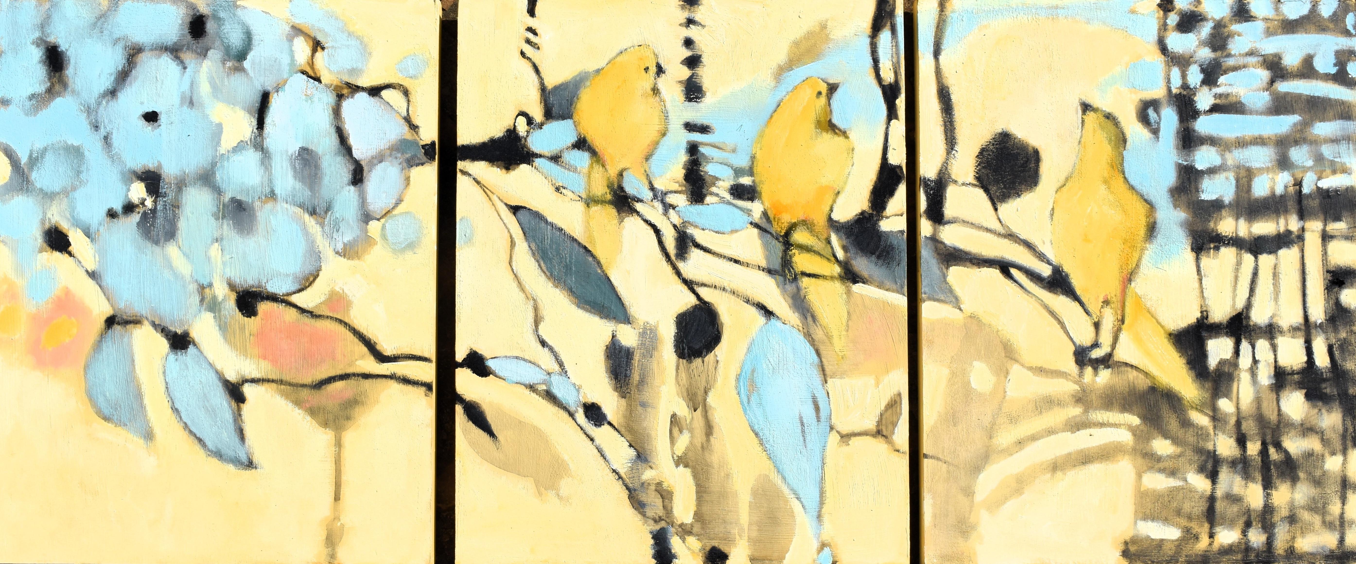 Happy Yellow, Oil Painting