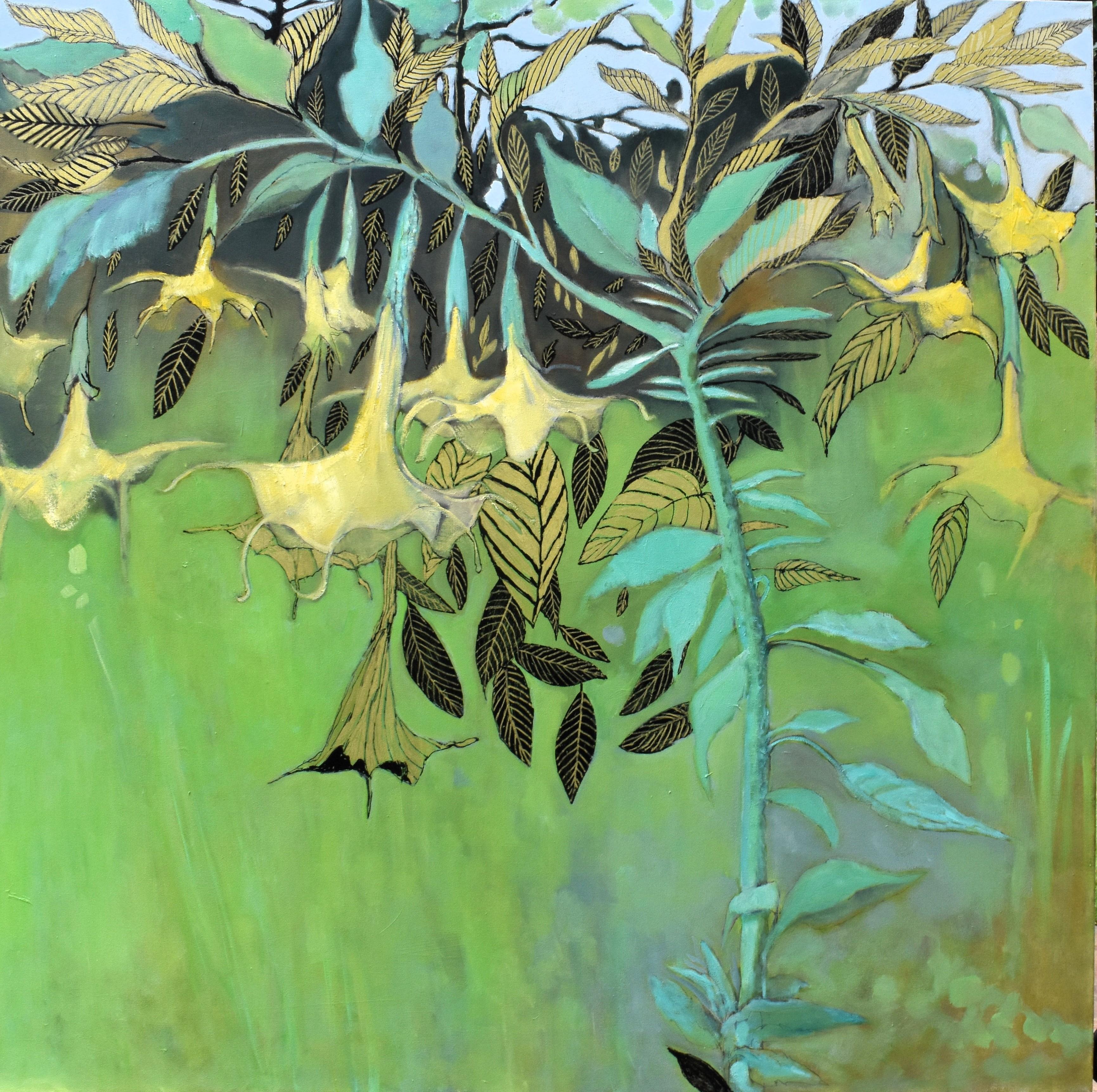Mary Pratt Still-Life Painting - Joyful Yellow, Oil Painting