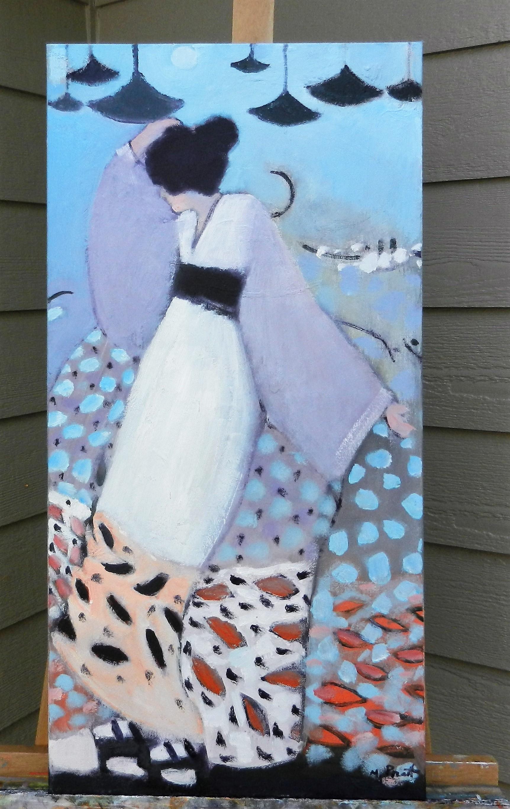 Kimono - Contemporary Painting by Mary Pratt