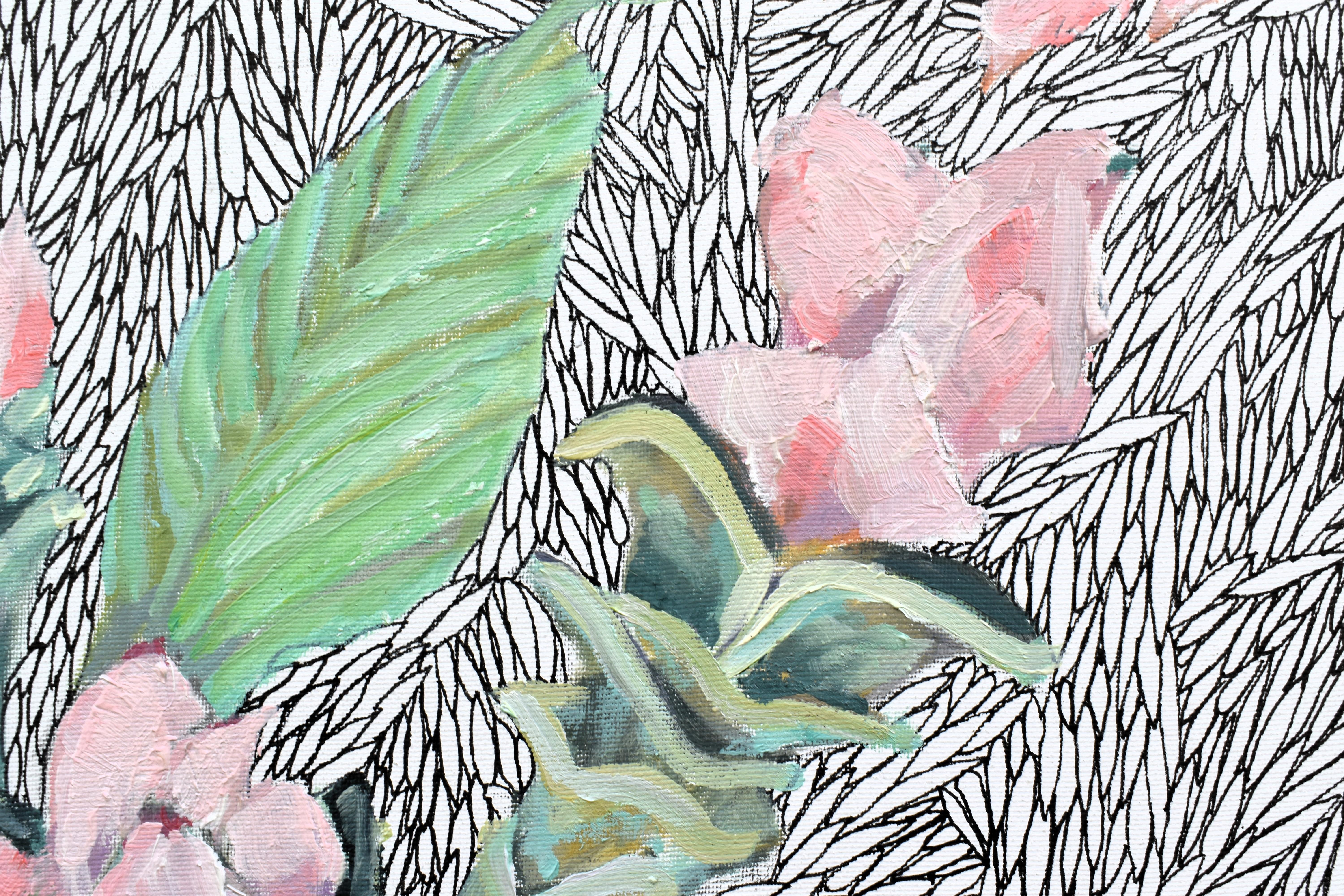 Meditation in Nature, Oil Painting For Sale 1