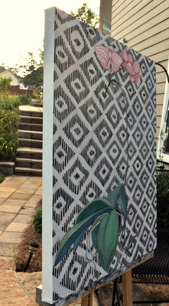 Rosa, Pintura al óleo