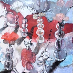 The Table Is Set, Oil Painting