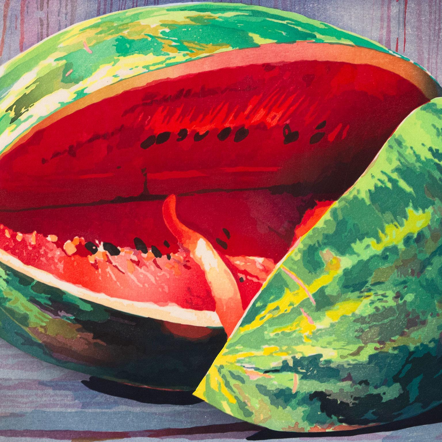 Sandía cortada - Print Realista de Mary Pratt