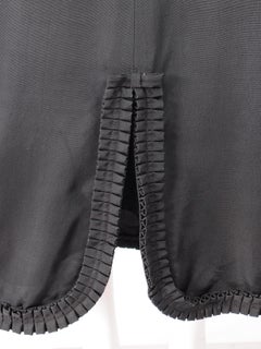 Mary Quant Ginger Group Maxi Skirt A-Line with Bow Ruffle Hem 1960s