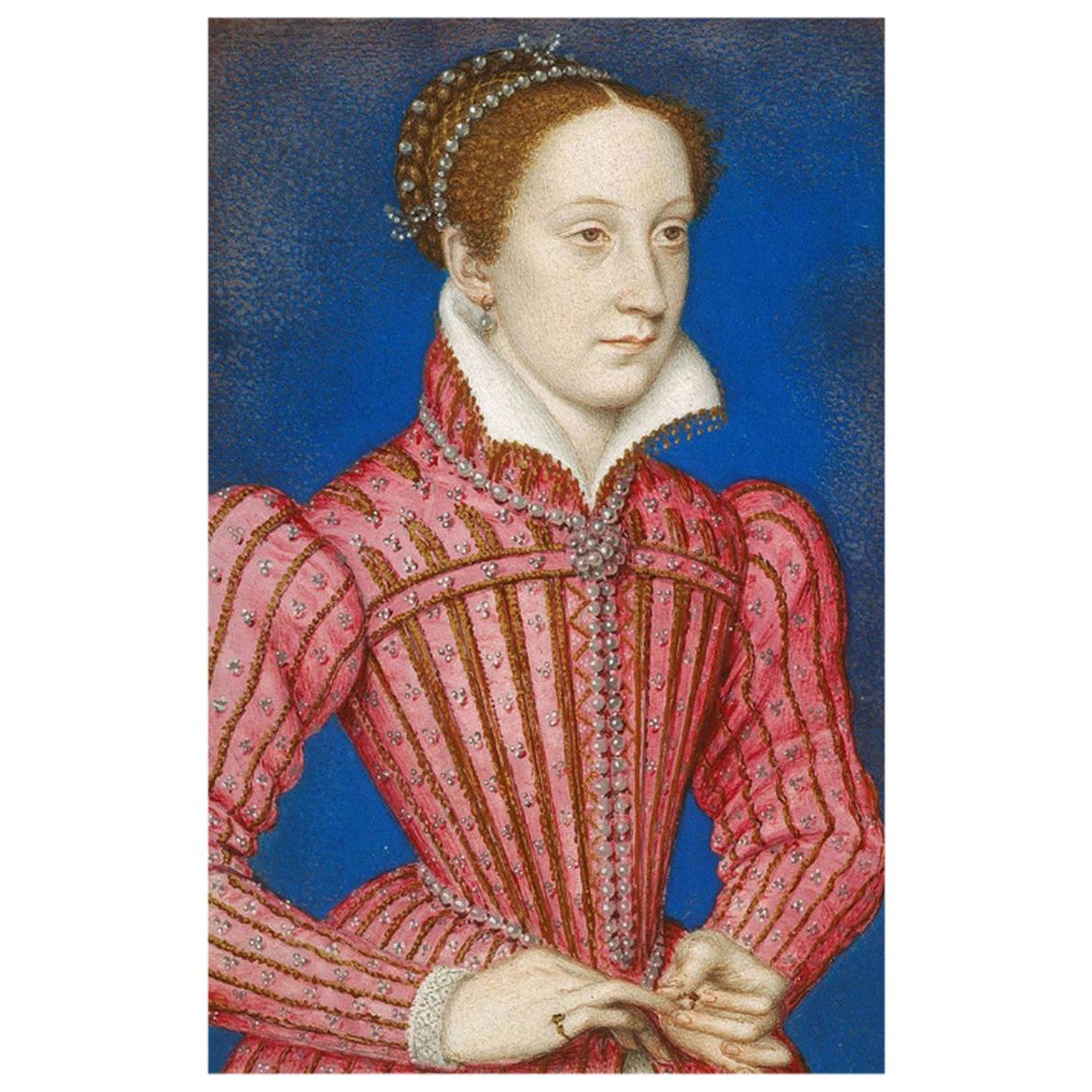 Mary, Queen of Scots Authentic Antique Strand of Hair, 16th Century