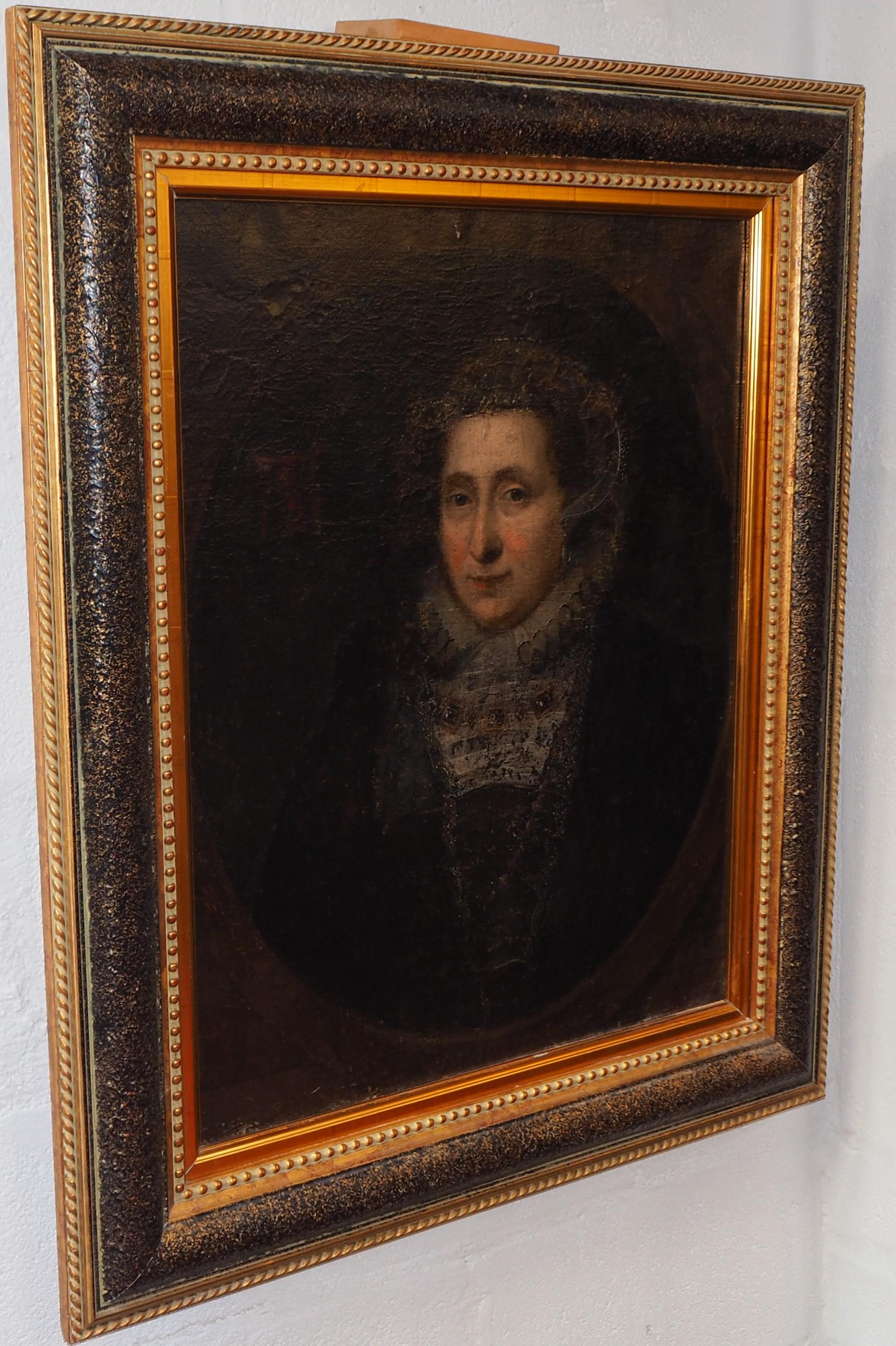 Elizabethan Mary Queen of Scots period painting 16th.Century For Sale
