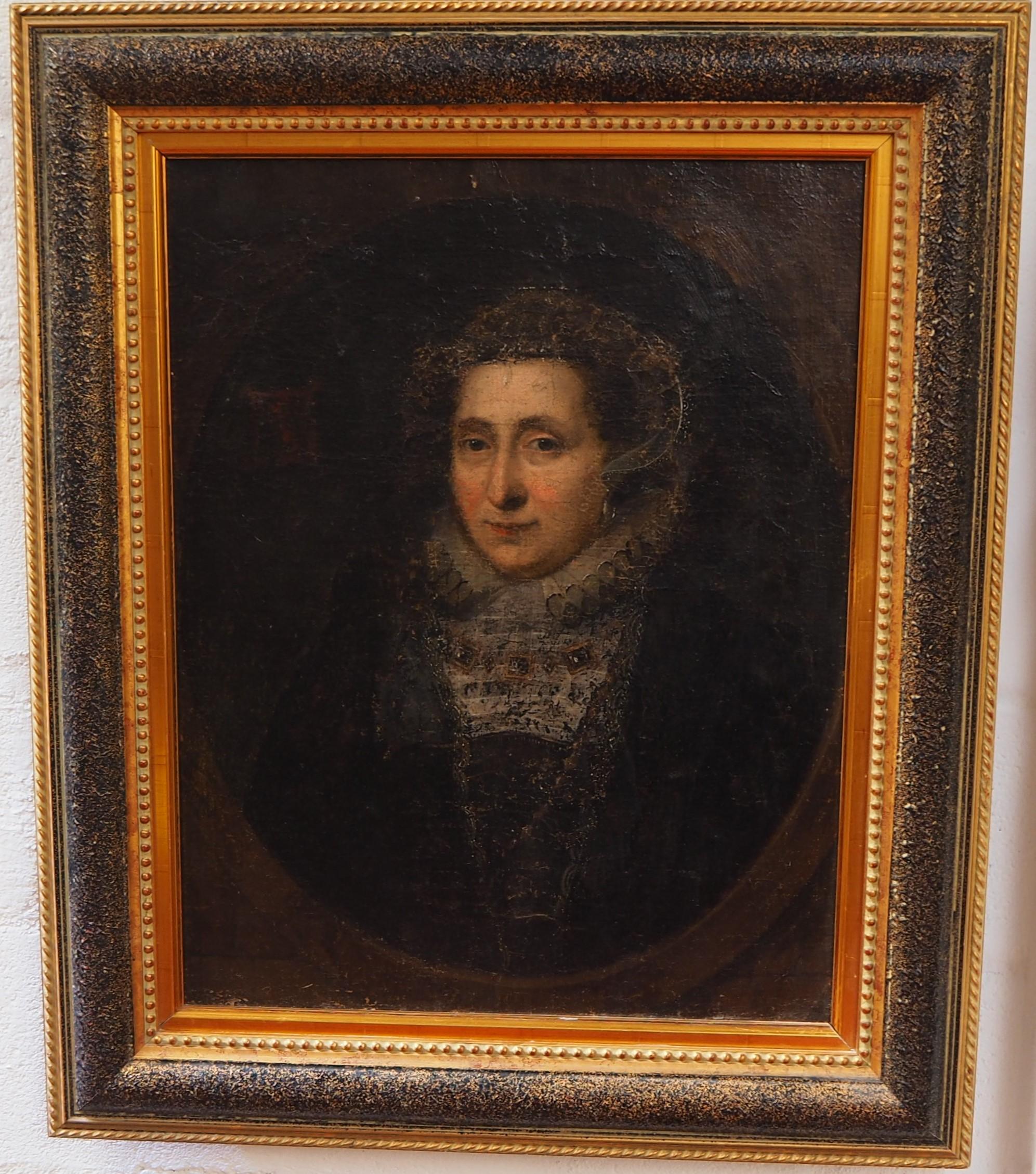 Scottish Mary Queen of Scots period painting 16th.Century For Sale