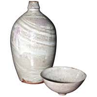 Beatrice Wood 'Beato' Irradized Gold Bowl For Sale at 1stDibs