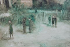 Impressionist Painting of Notre Dame Cathedral
