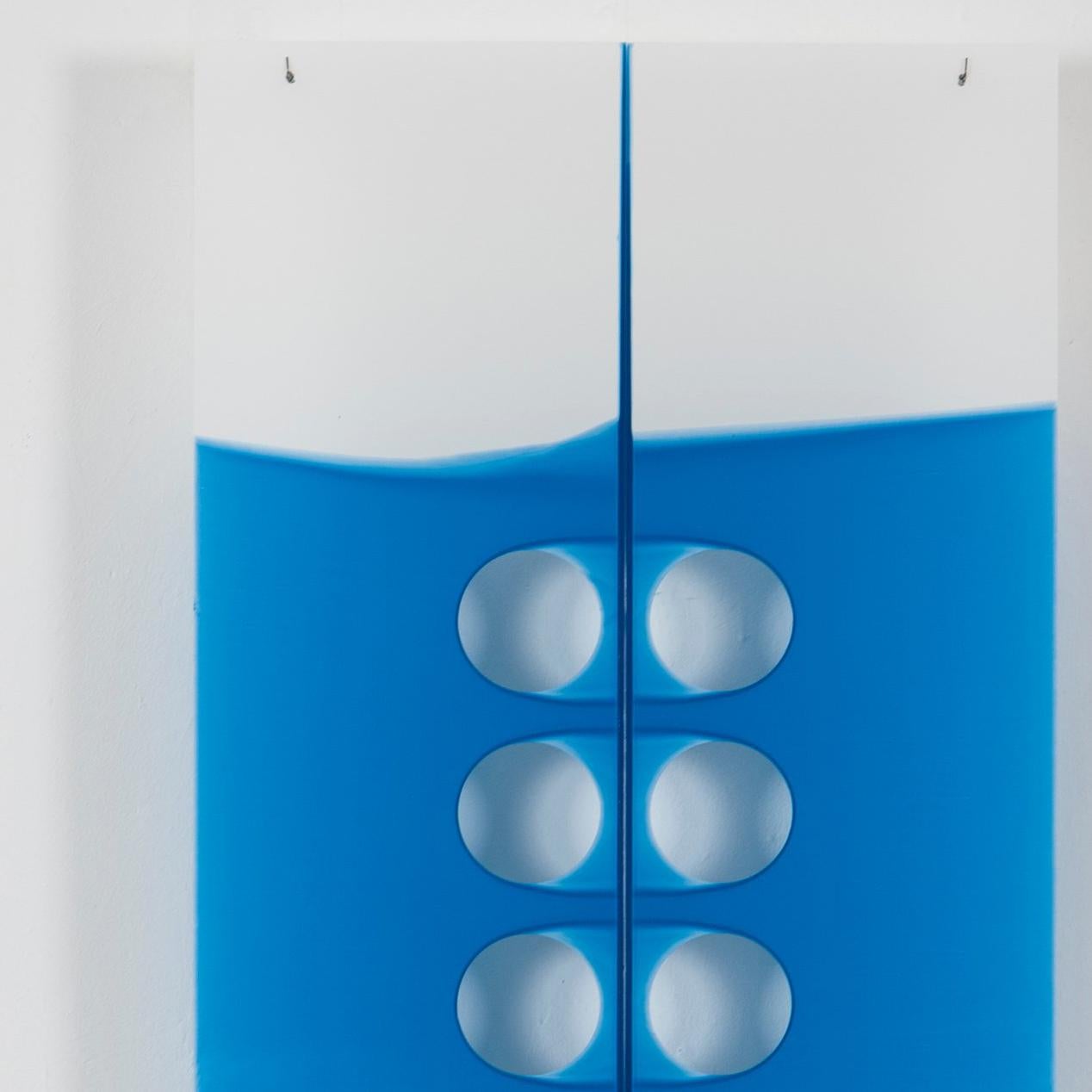 Mary Schiliro, Cradle Cat's Cradle 7, 2006, acylique sur Mylar, 36 x 18 pouces, abstrait en vente 2