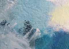 Cornish Blue, Original seascape painting, abstract art