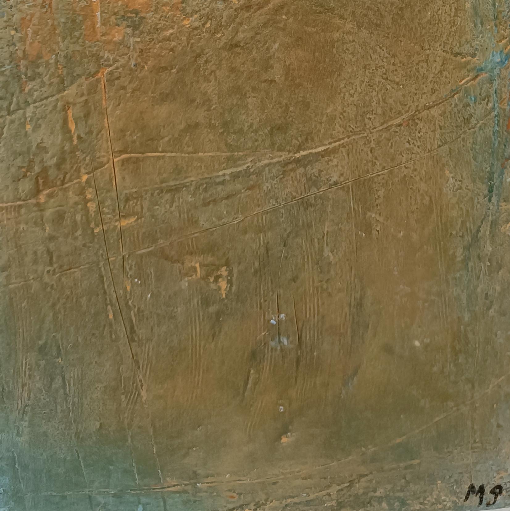 Mary Scott, Este día es oro, Pintura abstracta, Arte marino, Arte asequible en venta 5