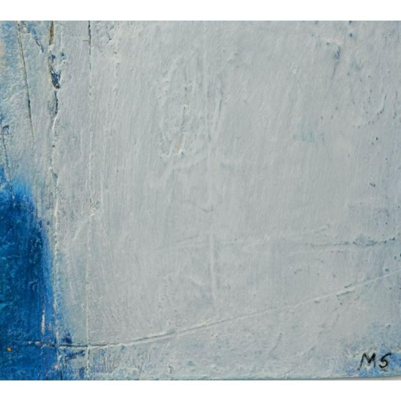 Zeitveränderungen von Mary Scott [2022]

Time Changes ist ein Originalwerk von Mary Scott. Dieses Gemälde ist von der tiefen See, dem weiten Himmel und dem wechselnden Wetter hier in Cornwall inspiriert. Das überwiegend in Blau und Weiß gehaltene