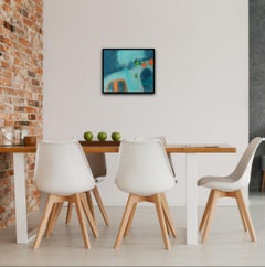 Zennor Calling II von Mary Scott, Originalgemälde, Cornwall, Zennor, Abstrakt