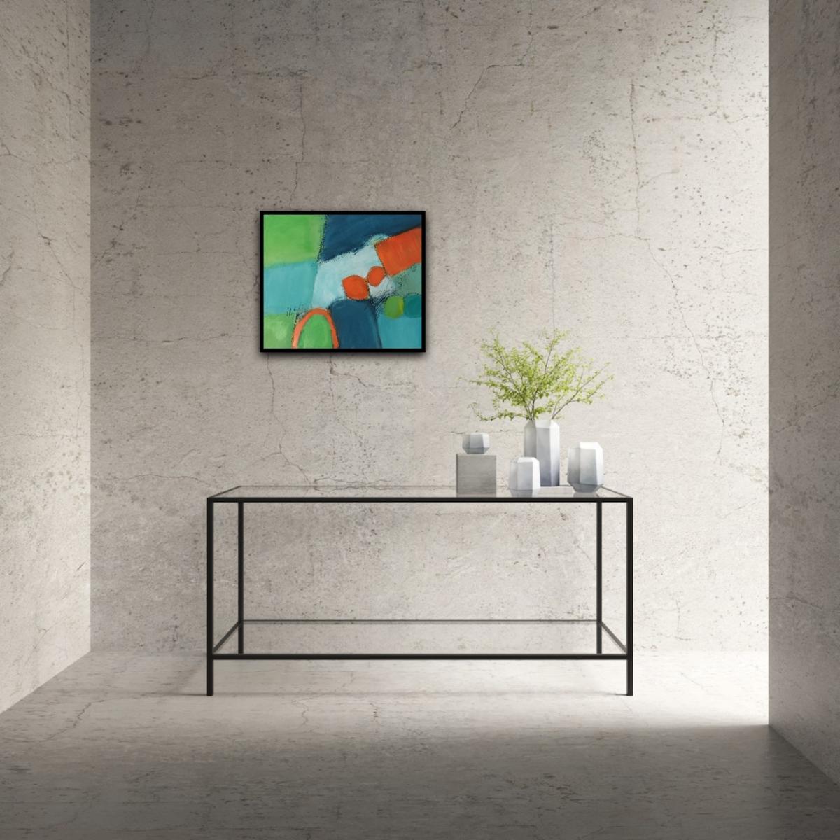 Zennor Calling III di Mary Scott, Pittura originale, Arte astratta, Cornovaglia in vendita 1