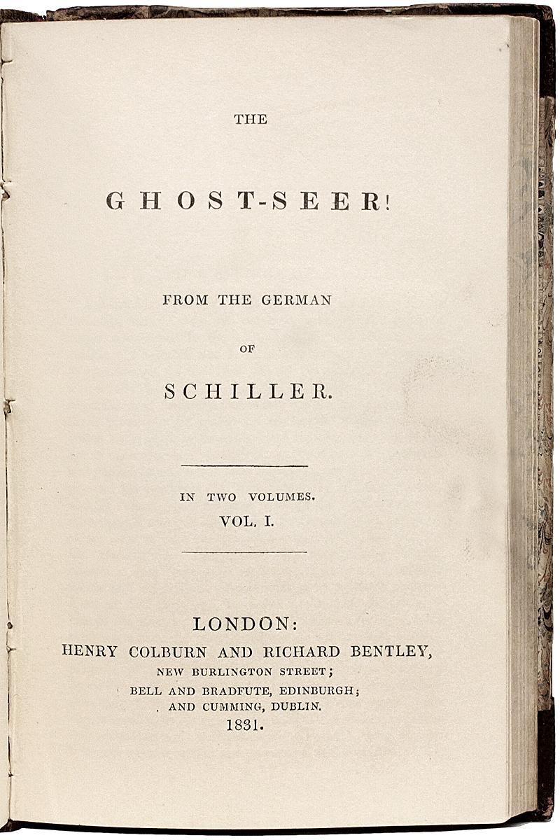 Mary Shelley, Frankenstein, First Printing of the Third Edition, 1831 1