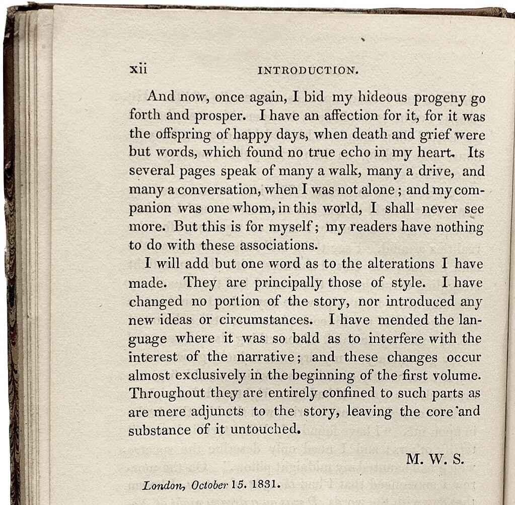 Mary Shelley, Frankenstein, First Printing of the Third Edition, 1831 In Good Condition In Hillsborough, NJ
