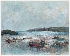 Vintage Mary Stella Edwards (1915-2009) - 20th Century Oil, Cornish Cove