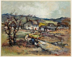 Mary Stella Edwards (1915-2009) - 20th Century Oil, Cornish Village