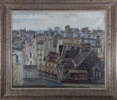 Mary Thorold - Mid 20th Century Oil, French Rooftops
