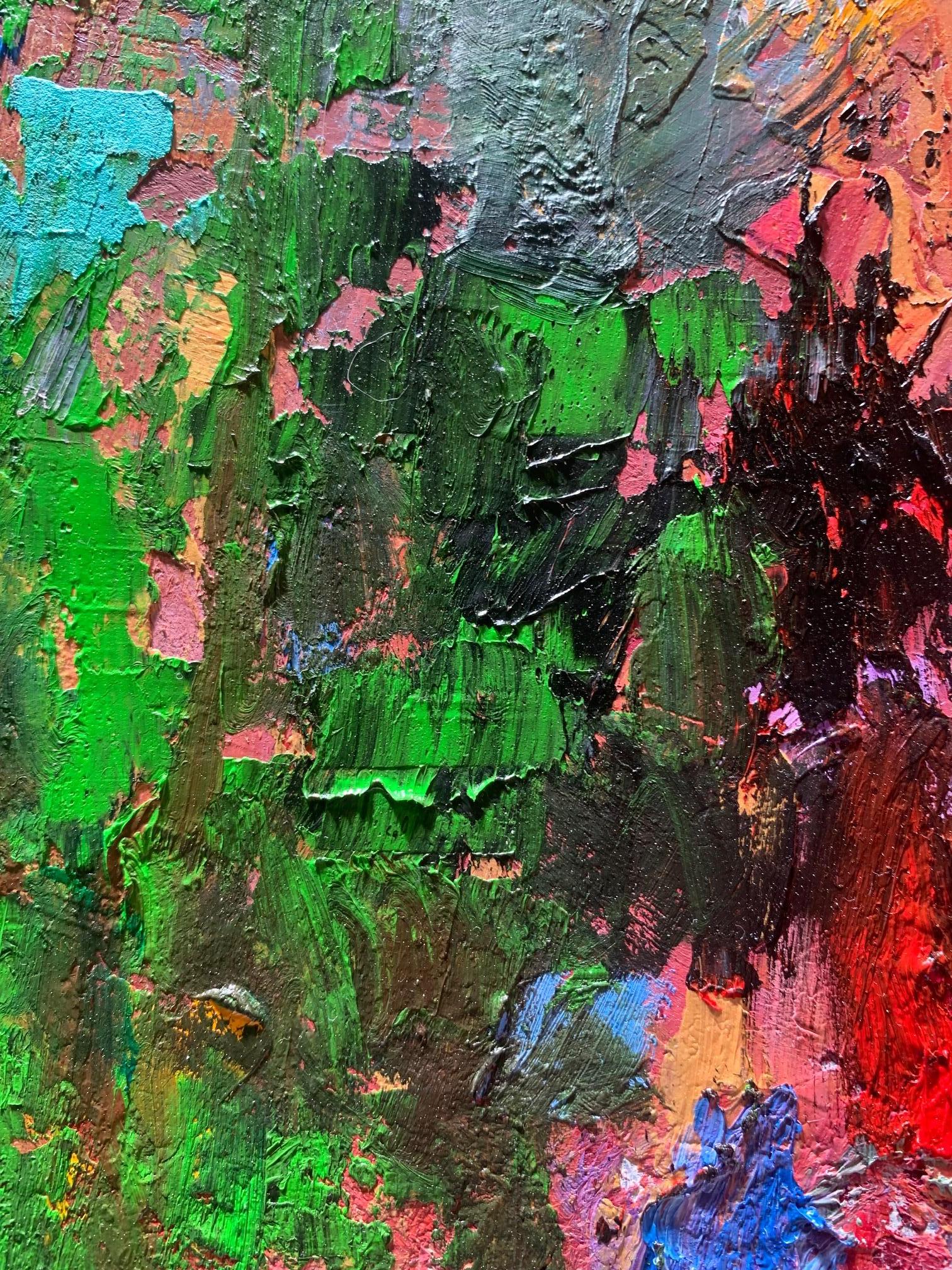 Colori - Mary Titus - Pittura astratta - Tecnica mista su tela 2