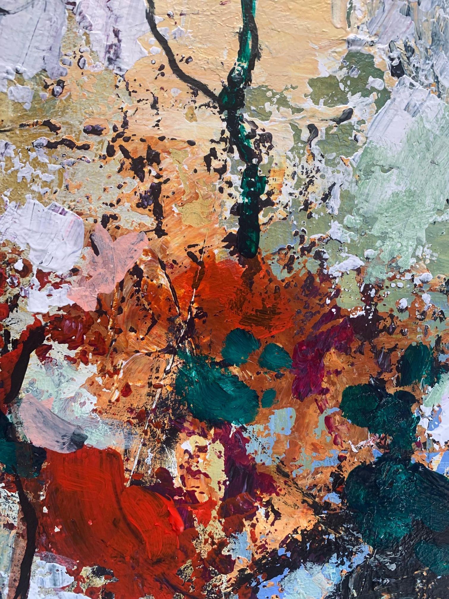 Mary Titus is widely recognized in Carmel, CA, as a top abstract painter.
Artist & teacher Mary Titus was born in Florida in 1950, she moved to Carmel, California in 1983. 
She was told she was an artist at a very young age. Started selling at age