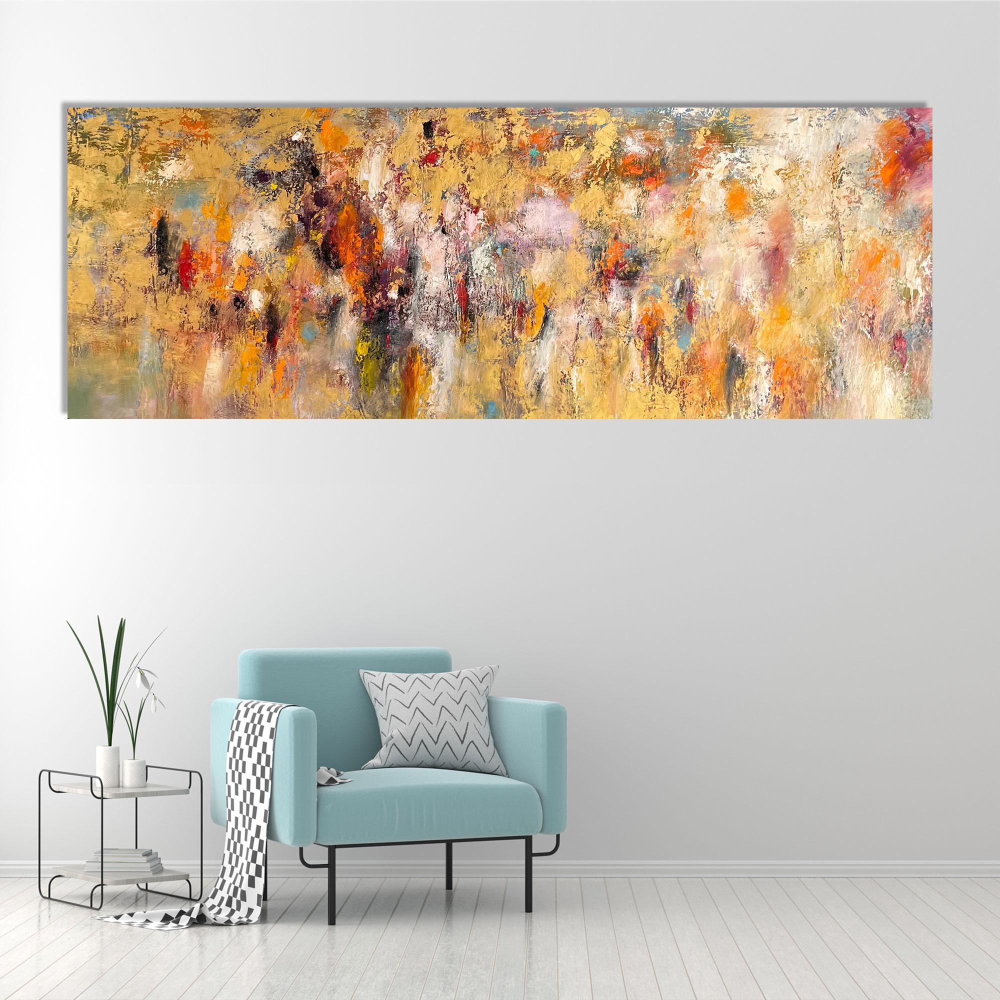 Untitled - Mary Titus - Abstract Painting - Oil On Canvas 1