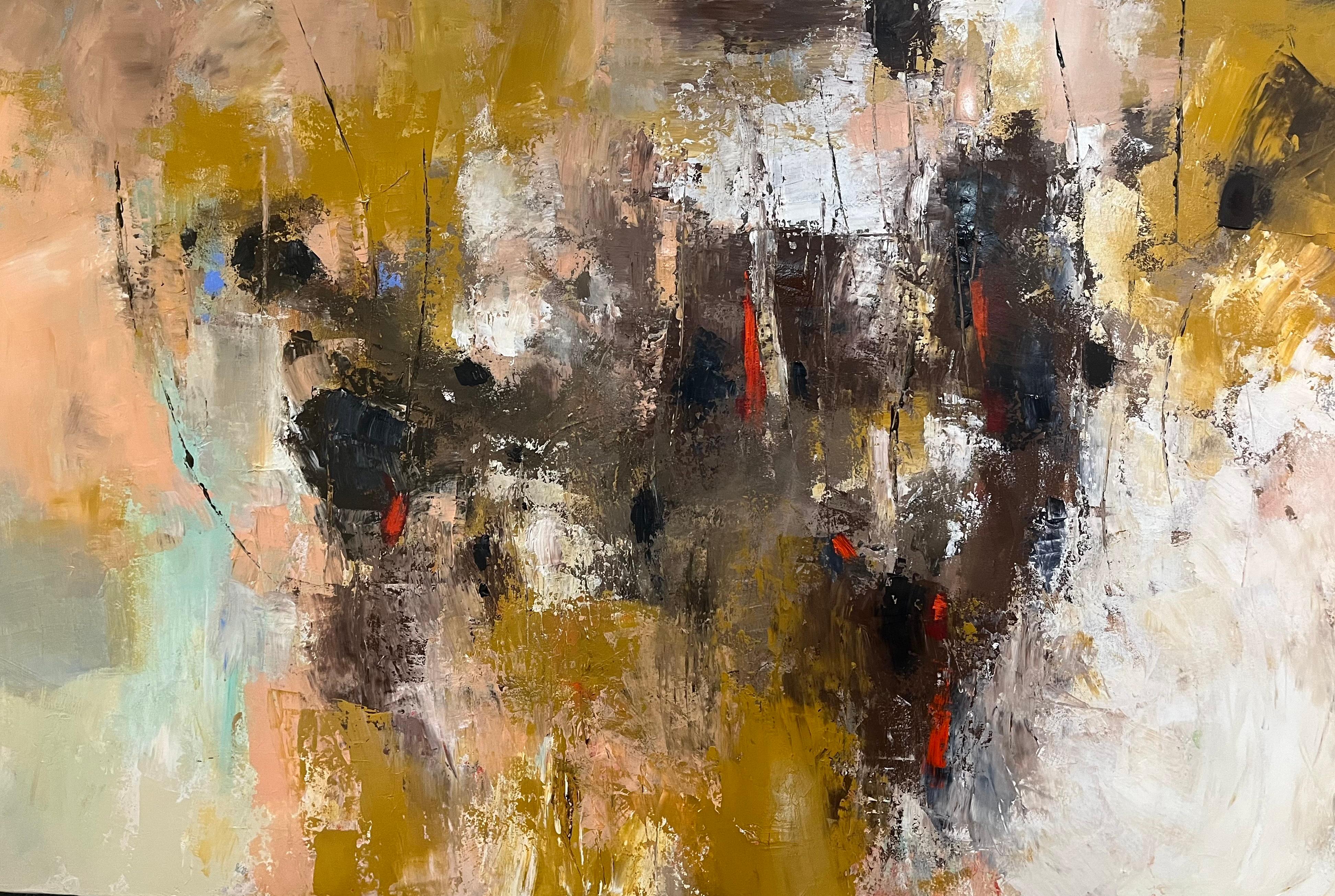 Mary Titus - In-between - Mary Titus - Abstract Painting - Oil On ...