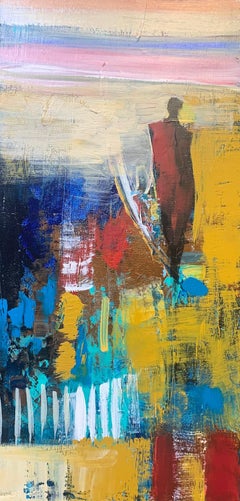Masi Mara 1 - Mary Titus - Peinture abstraite - Huile sur toile