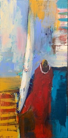 Masi Mara 3 - Mary Titus - Peinture abstraite - Huile sur toile