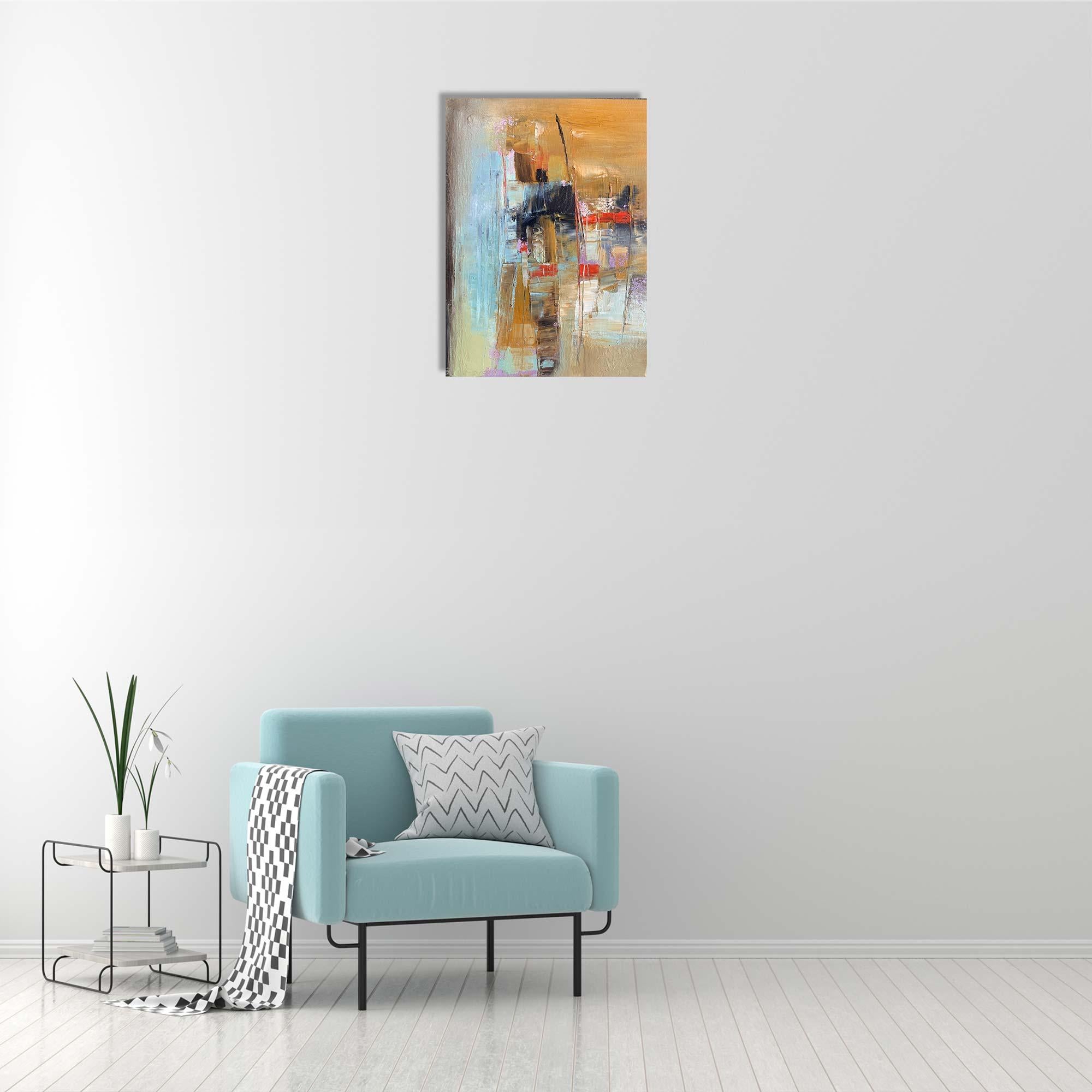 Sin título - Mary Titus - Pintura abstracta - Óleo sobre lienzo 1