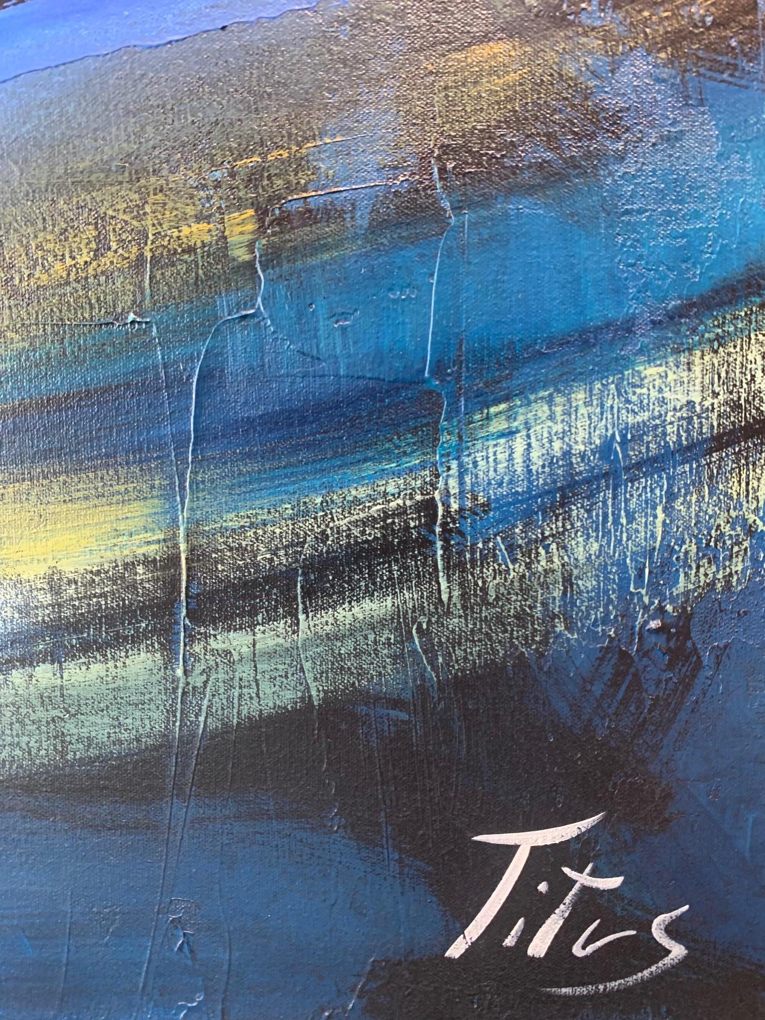 Sans titre - Mary Titus - Peinture abstraite - Huile sur toile 4