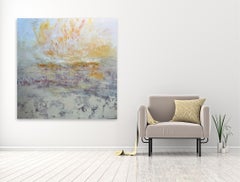 White Sky - Mary Titus - Abstract Painting