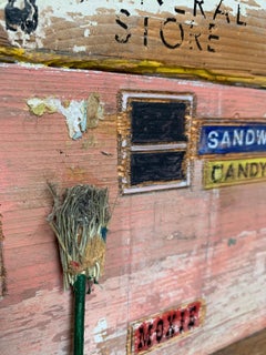 Mary Tommy Thomas Wood Sculpture "Beau's General Store"