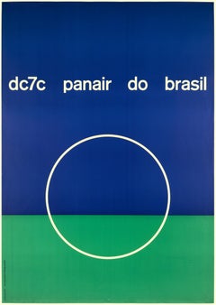 Panair do Brasil, DC7-C - Original Schweizer Vintage Poster