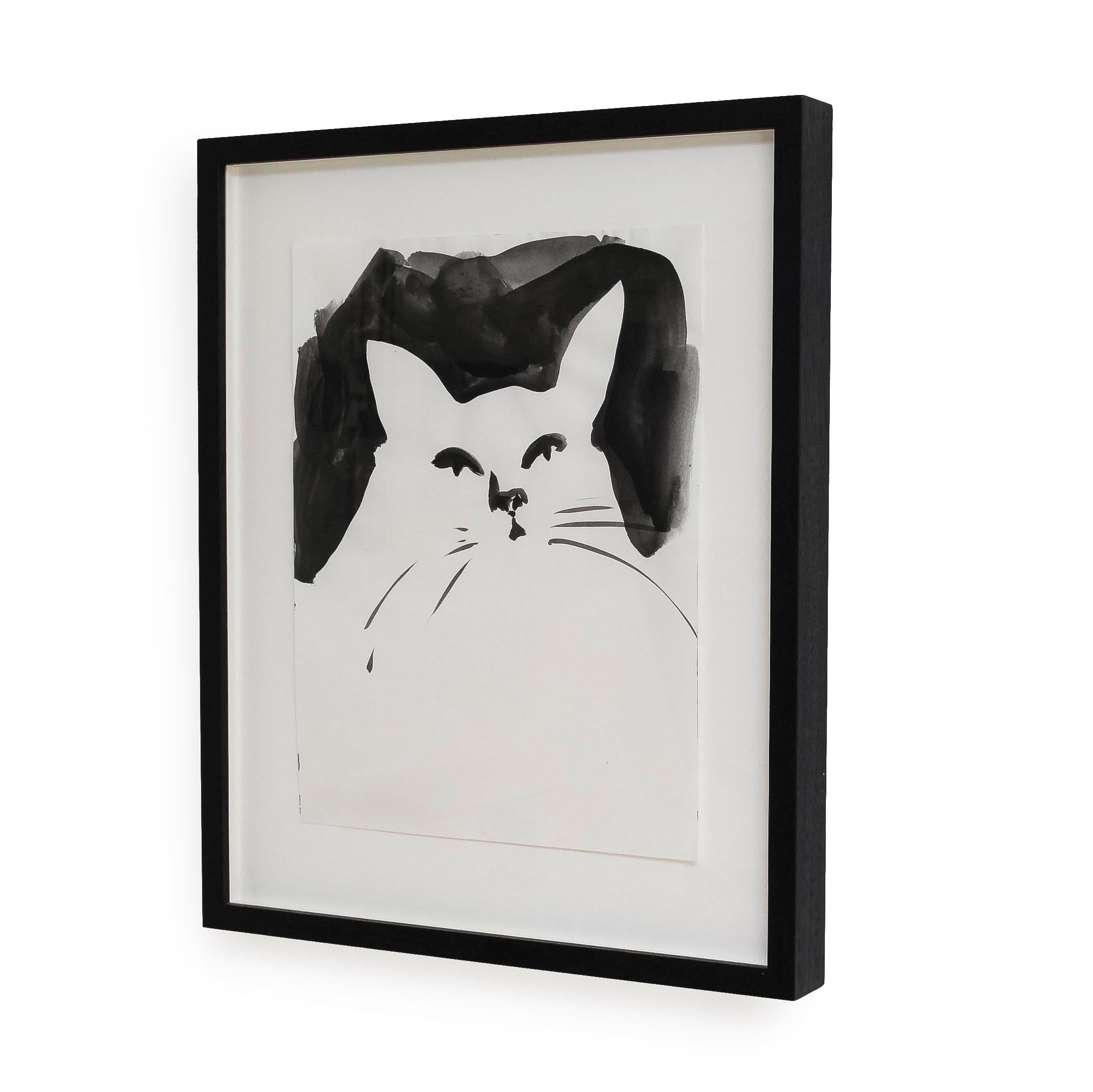 White Cat Painting II by Mary Weatherford (INV# NP4052) For Sale 2