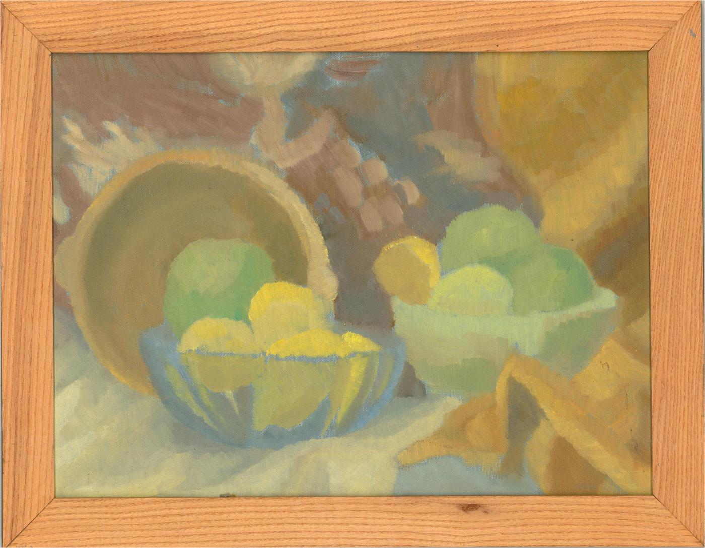 Mary Willett - 1993 Oil, Still Life with Lemons 3