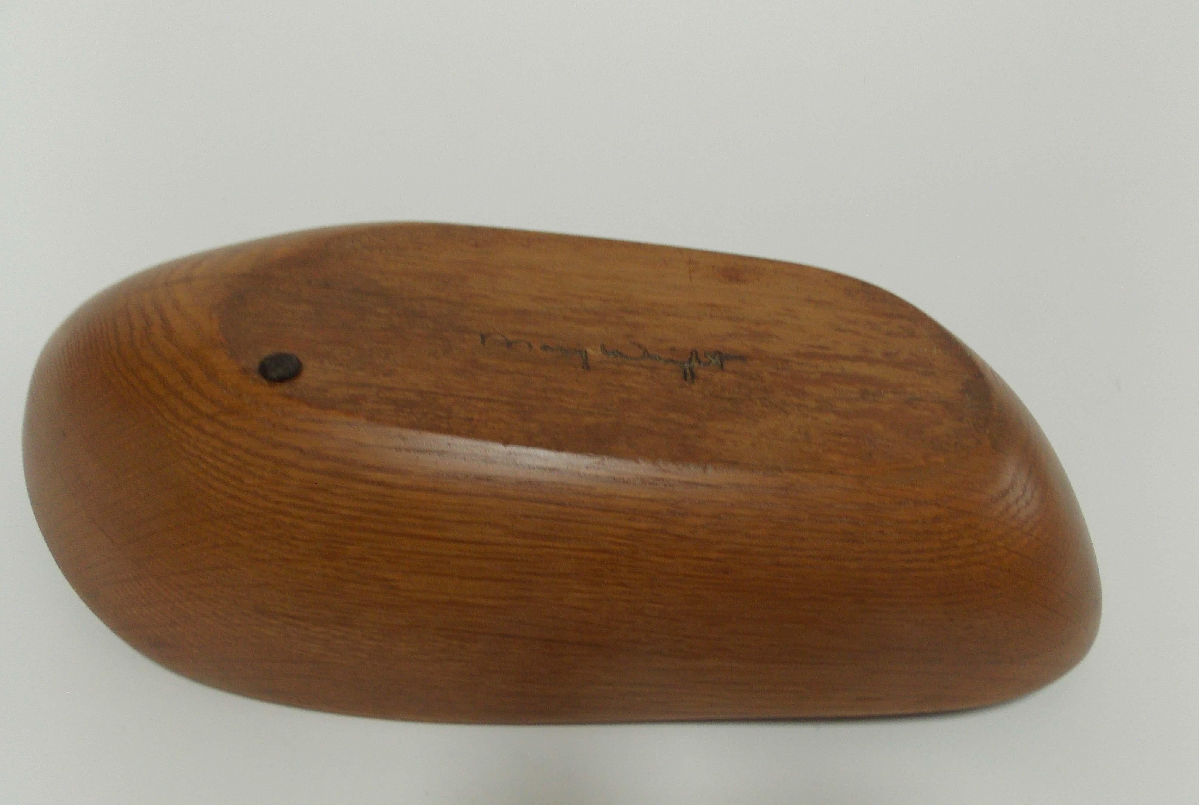 Mid-20th Century Mary Wright Wood Bowl For Sale