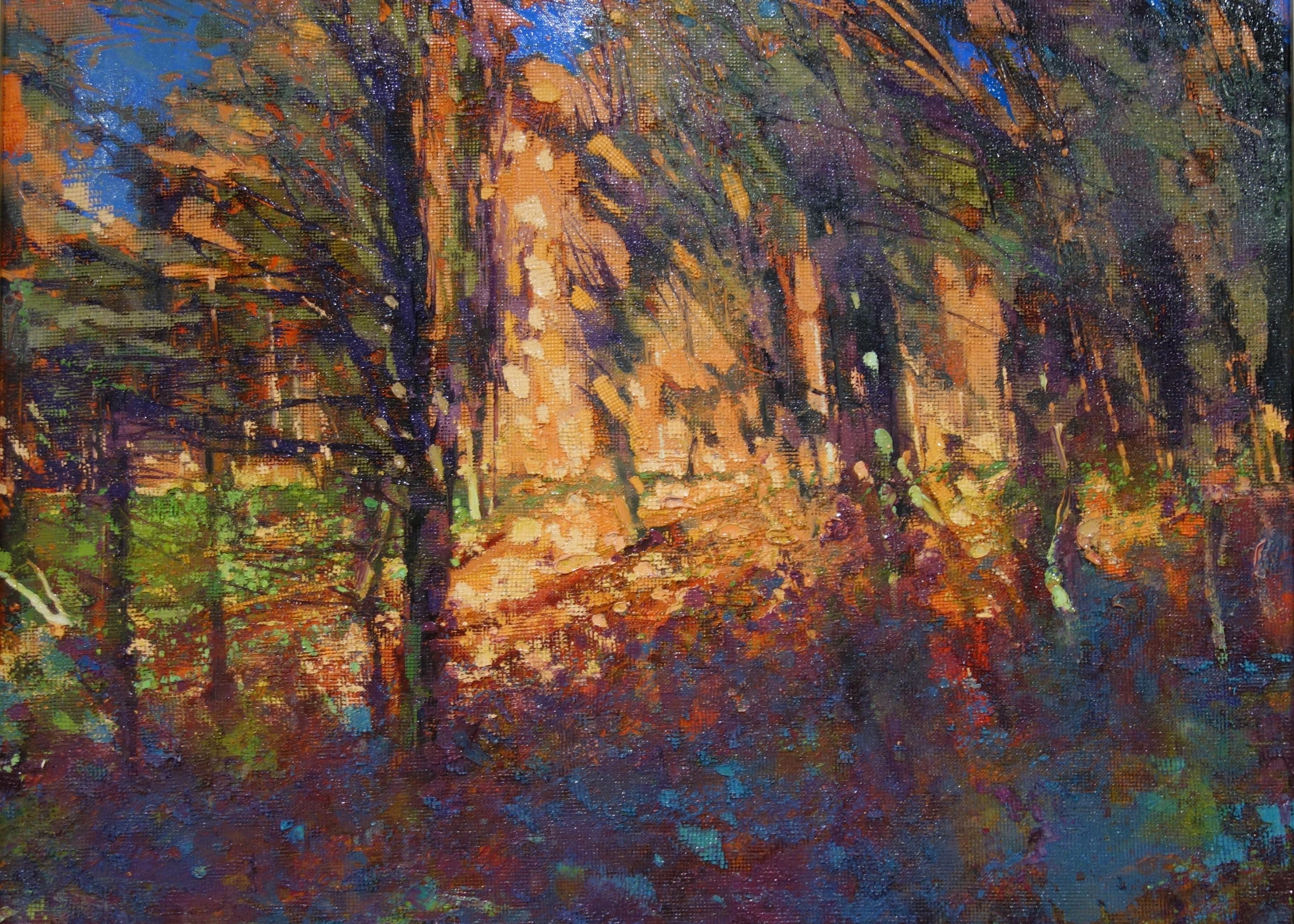 Landscape Painting di Maryan Besaga - ''Sera''