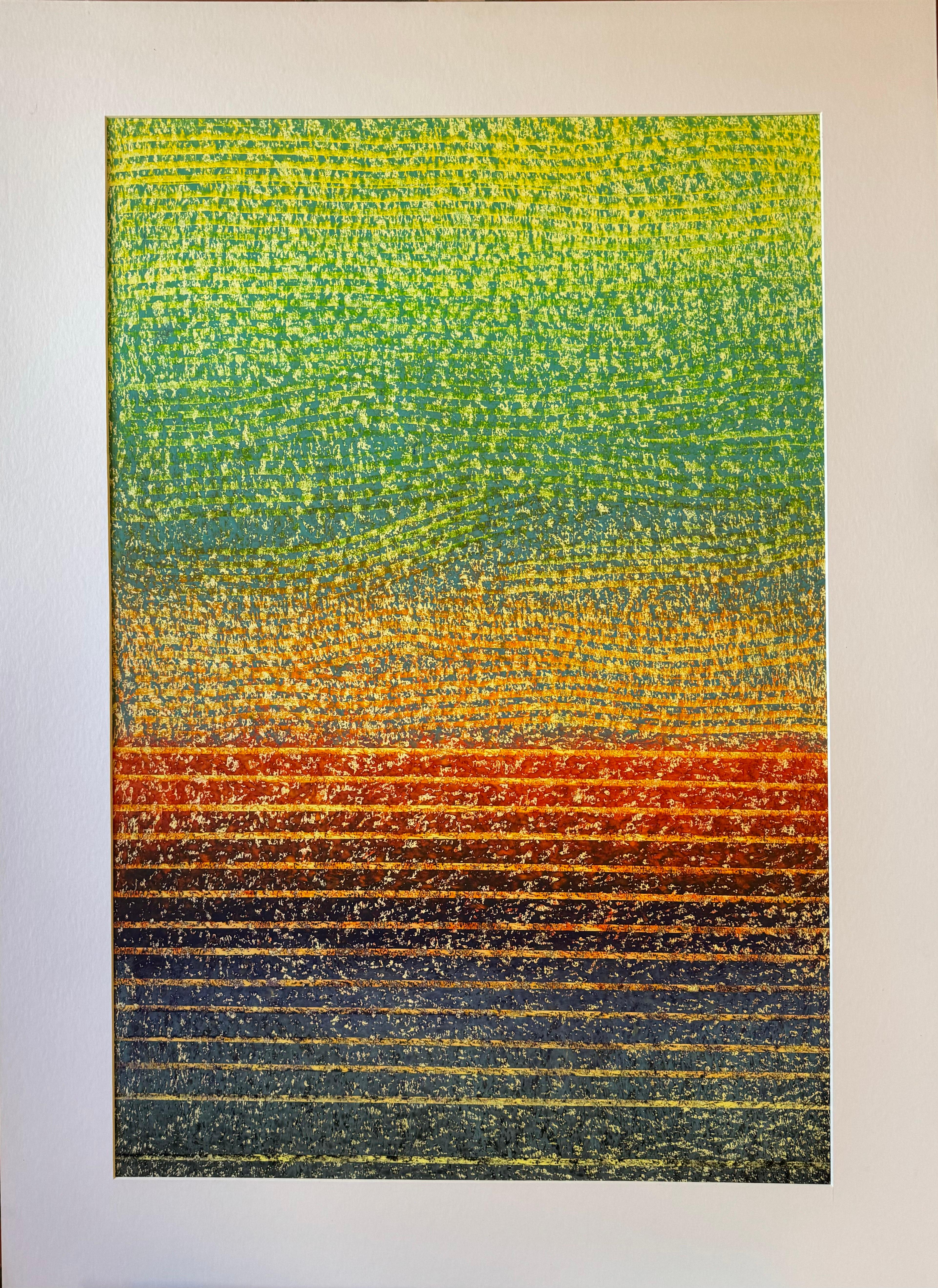 Abstract Painting di Maryan Besaga - "Presenza 5.02"