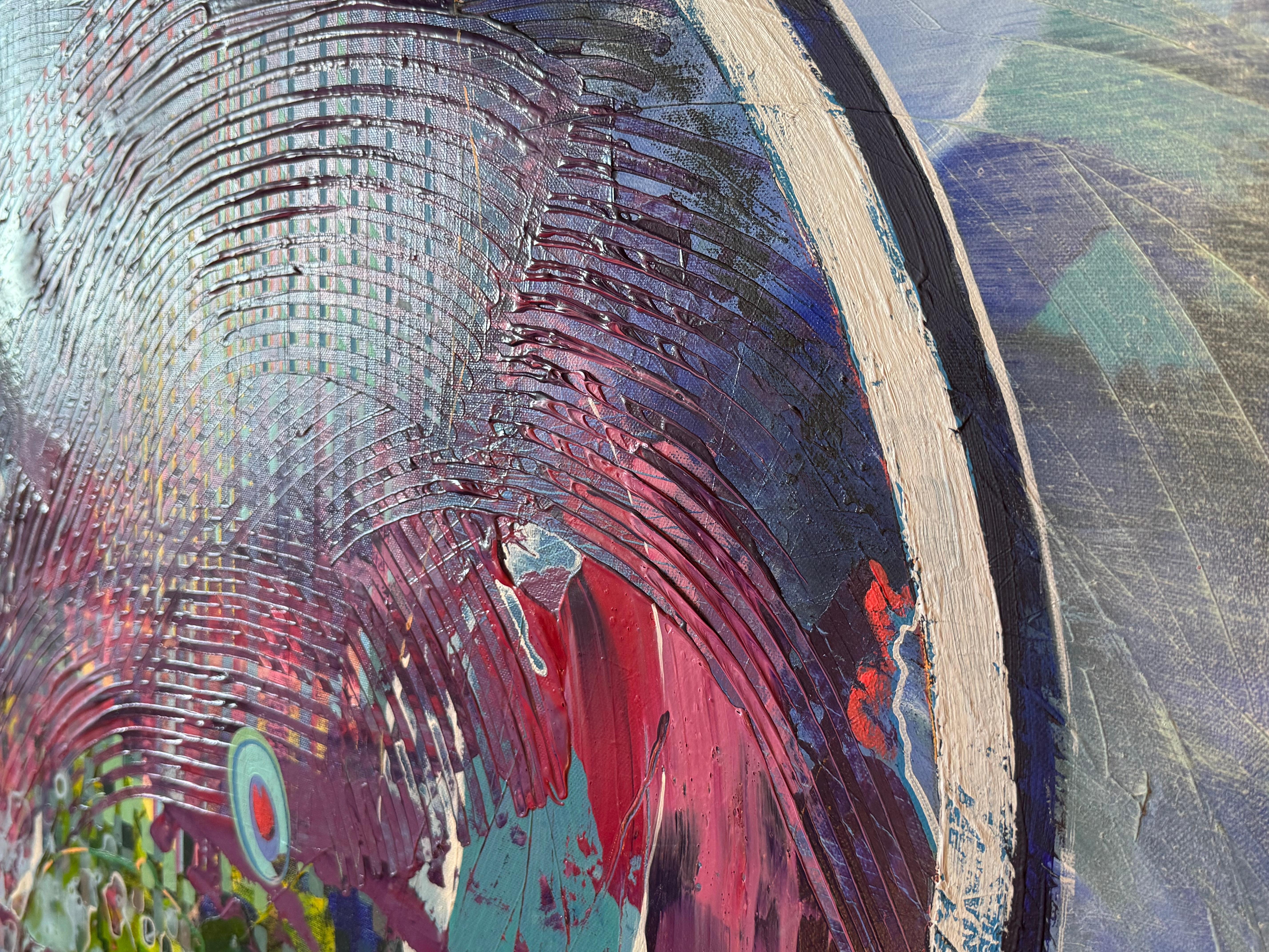 „Prima motus' 11“ – Painting von Maryan Besaga